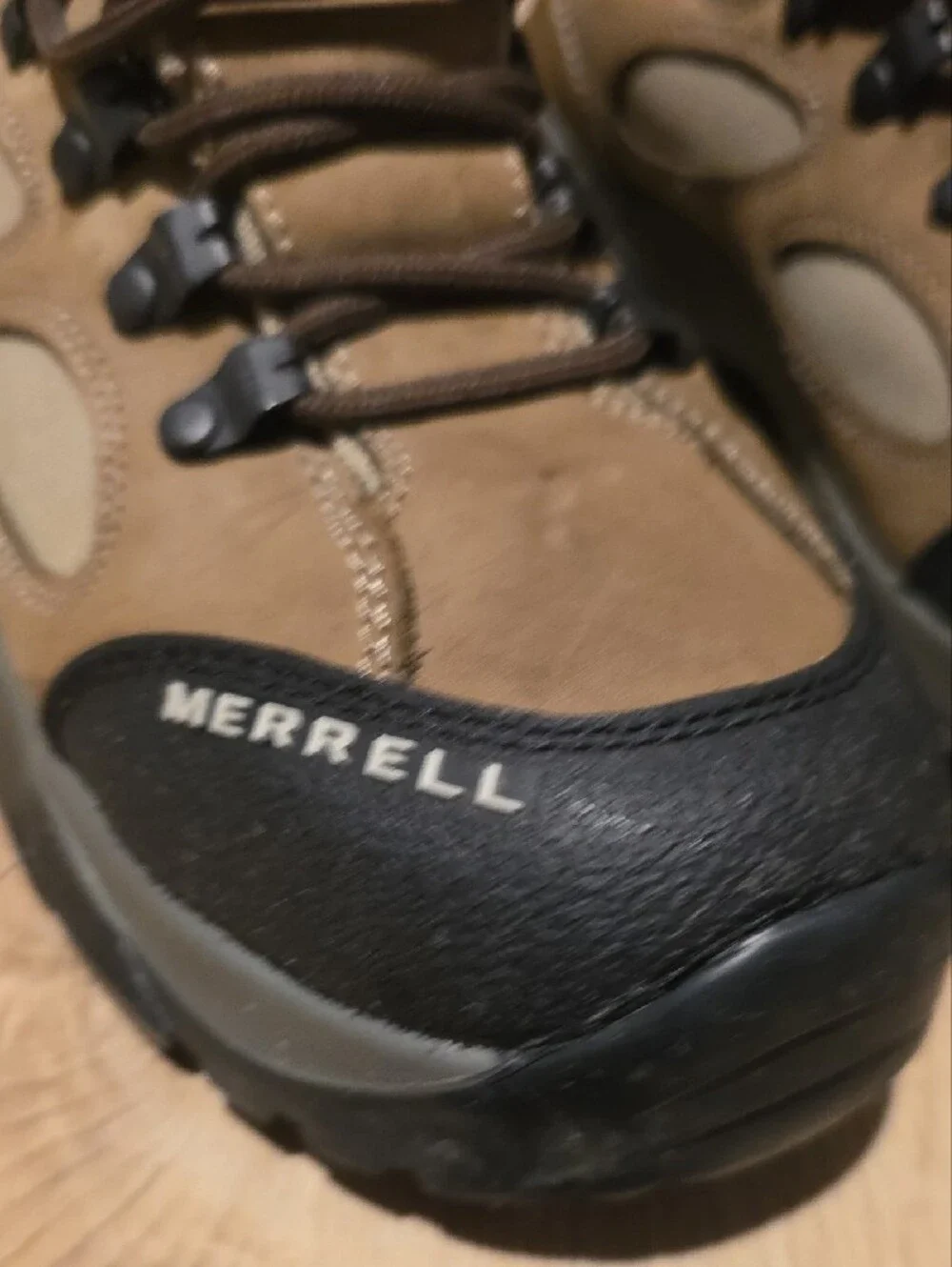Vintage Merrell Sawtooth Hiking Boots - Walnut Tan